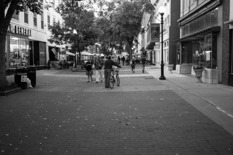Urban Stroll in Monochrome