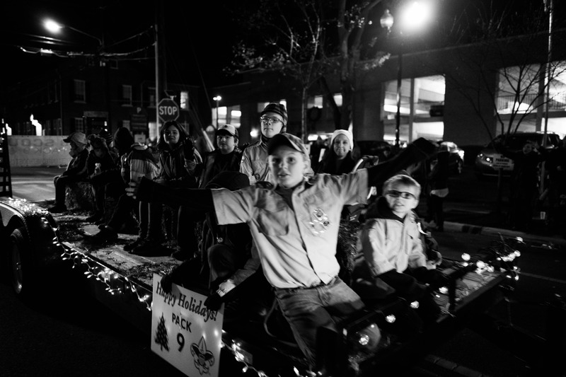 Festive Parade Excitement