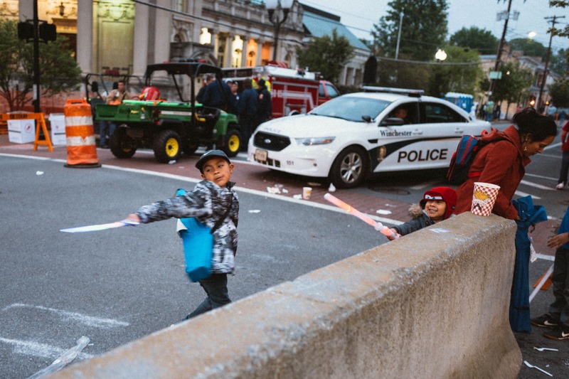 Joyful Evening in the Streets