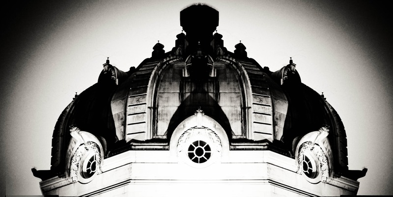 Architectural Elegance in Shadow