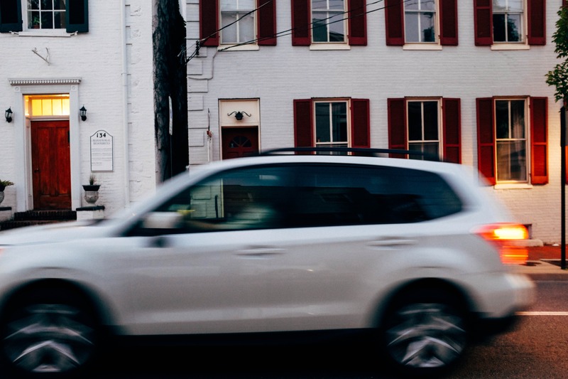 Urban Motion at Dusk