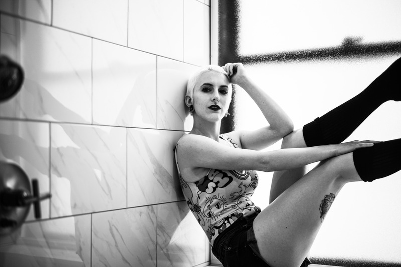 Contemplative Elegance in Monochrome