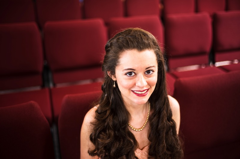 Elegant Portrait in Red