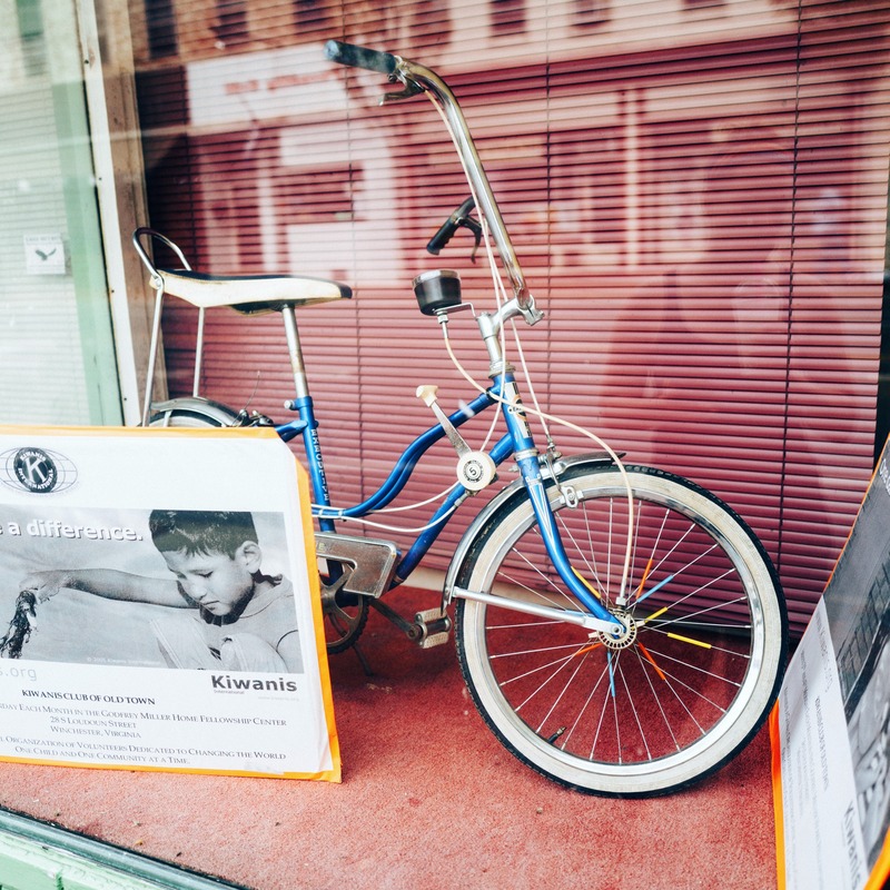 Nostalgic Bicycle Display