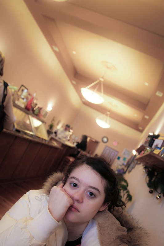 Contemplation in a Café