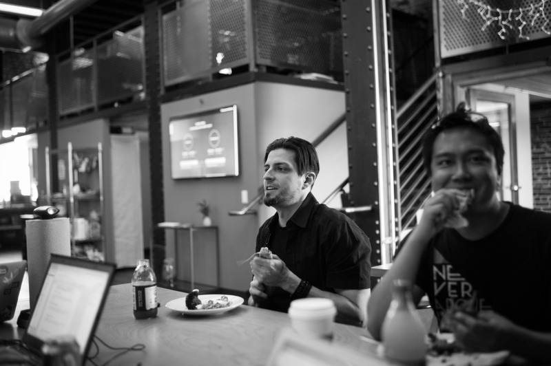 Casual Lunch Conversation