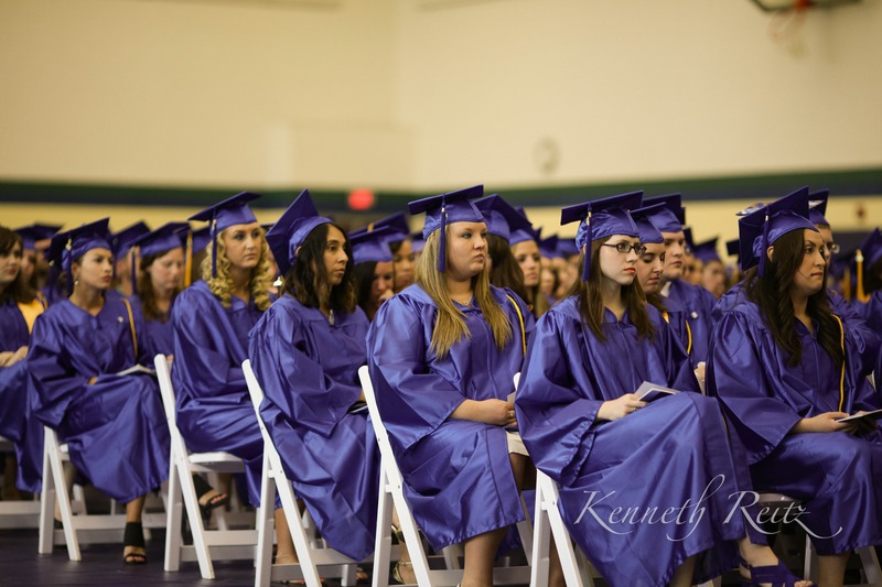 A Sea of Purple Caps