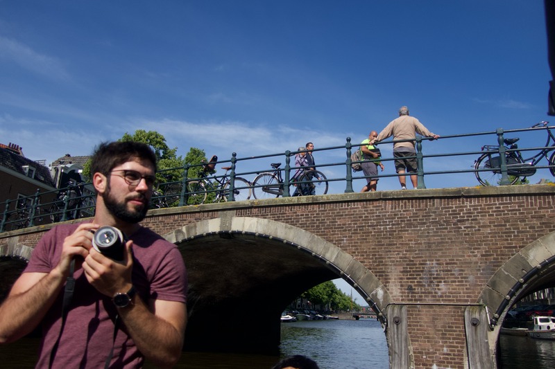 Moments on a Canal Bridge