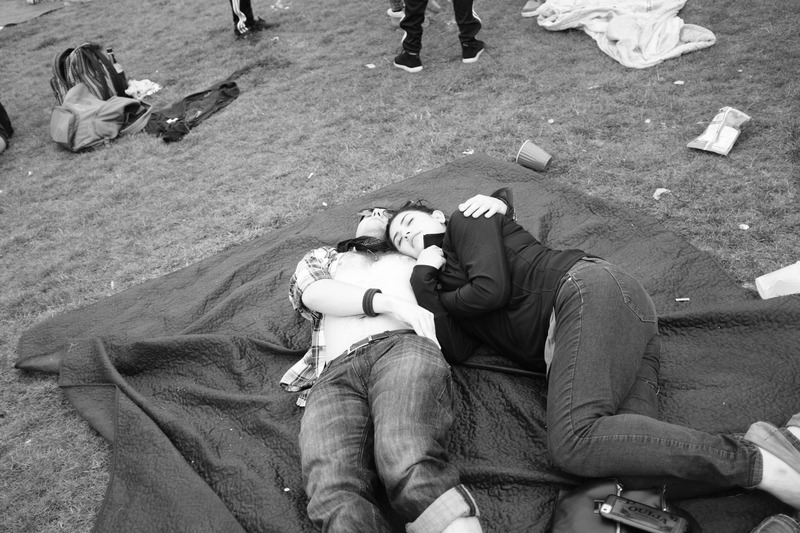 Intimacy on a Blanket