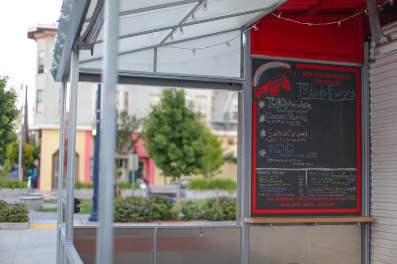 Charming Ice Cream Stand