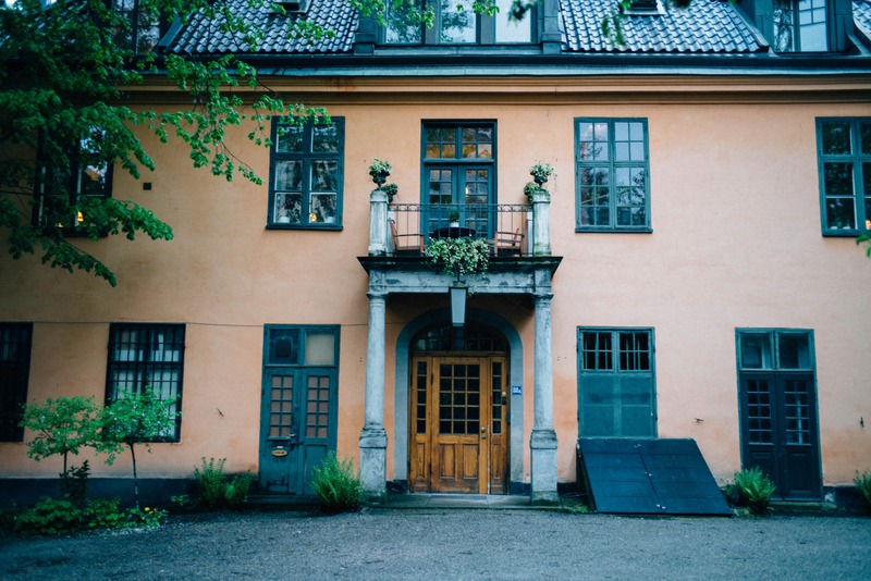 Charming Facade of a Historic Building