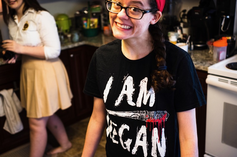 Kitchen Smiles and Contrasts