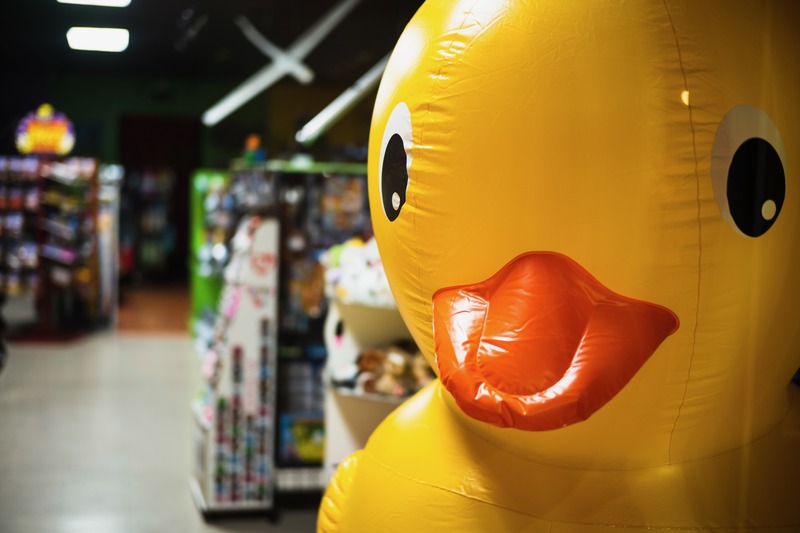 Giant Rubber Duck Encounter