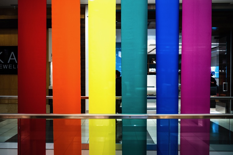 Vibrant Vertical Stripes