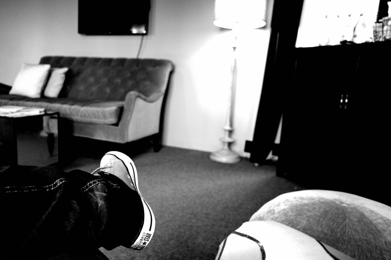 Casual Comfort in Monochrome