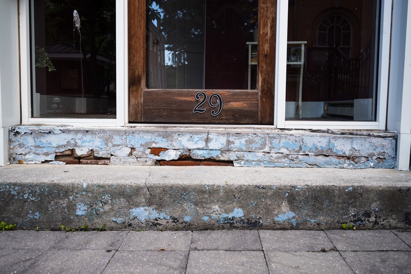 Weathered Entrance of 29