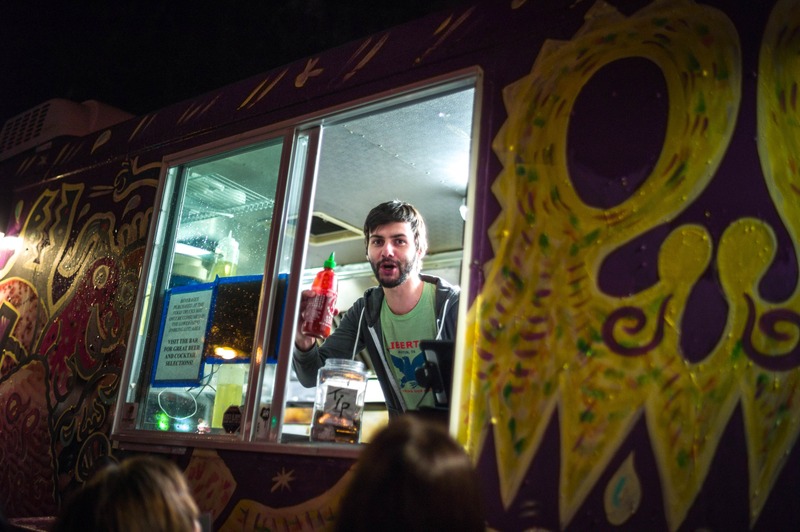 Nighttime Food Truck Vibes