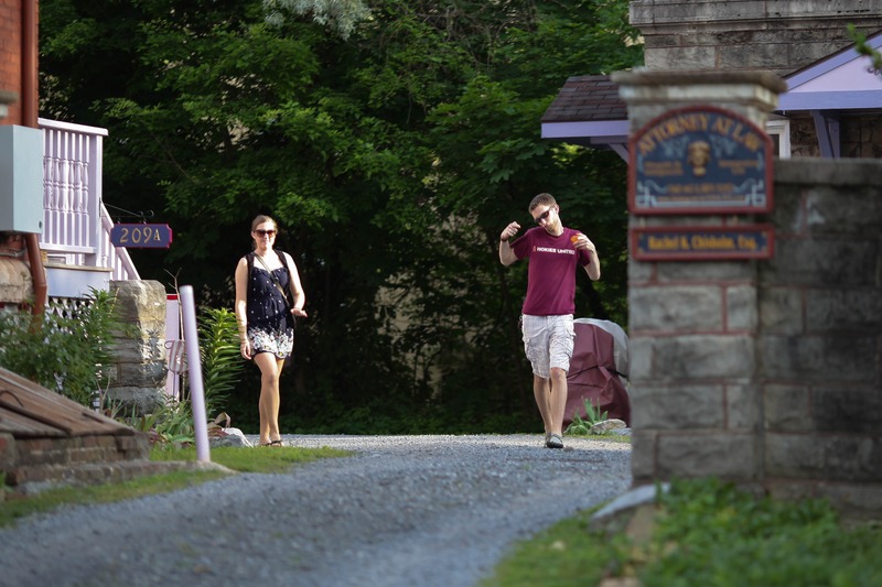 Casual Stroll in Daylight