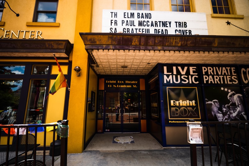 Vibrant Theater Facade