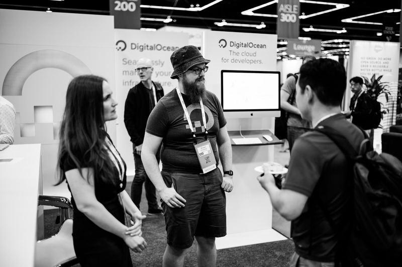 Networking at a Tech Conference