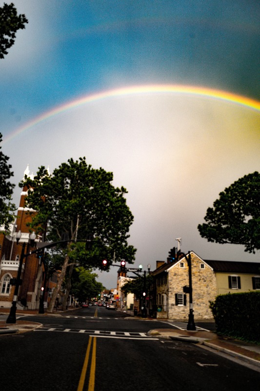 Rainbow Over Serene Street