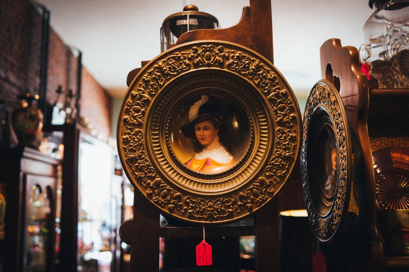 Antique Portrait in Detail