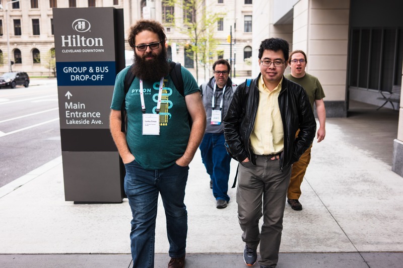 Strolling Past the Hilton