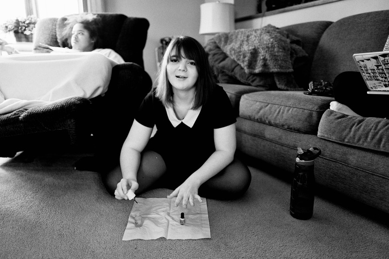 Casual Moments in Monochrome