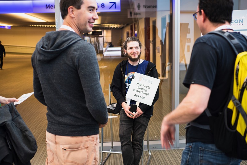 Welcoming Ambiance at PyCon