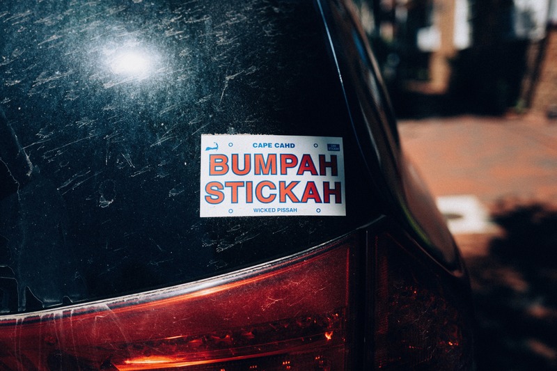 Bumper Sticker Charm