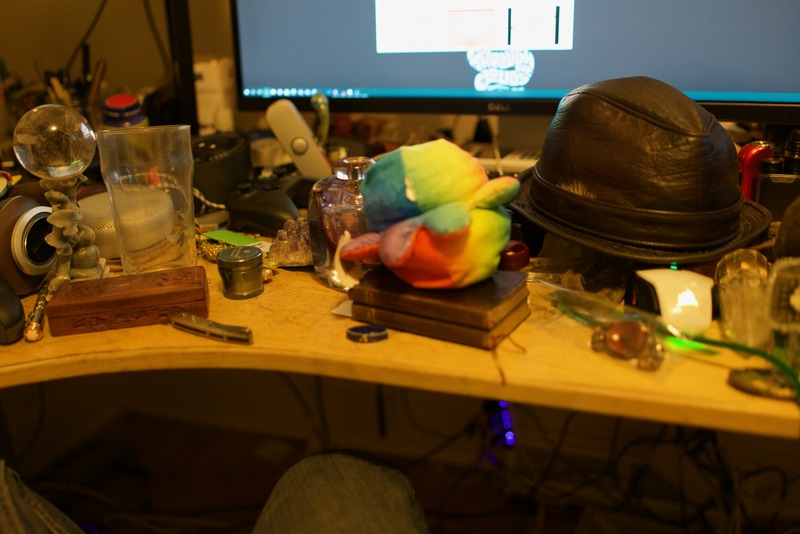 Cluttered Creative Space