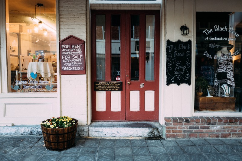 Charming Storefront Scene