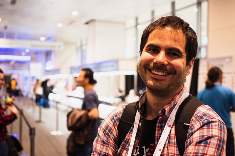 Joyful Encounter in the Crowd