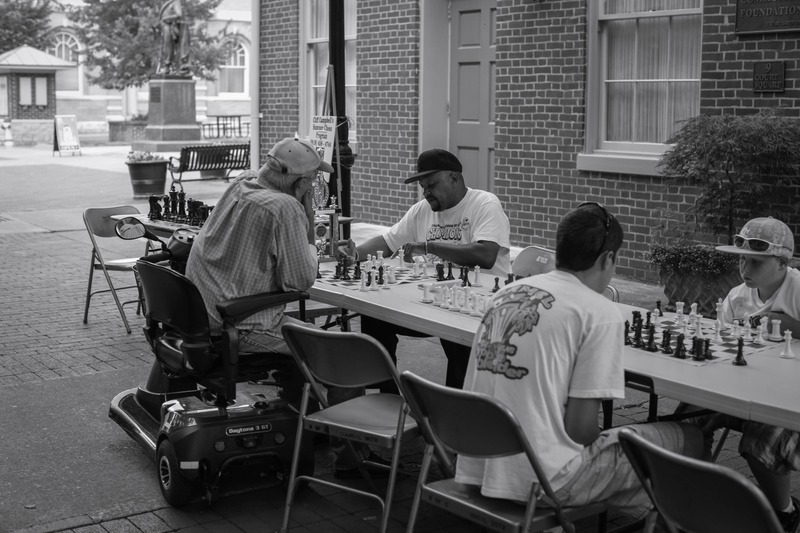 Chess in the Square