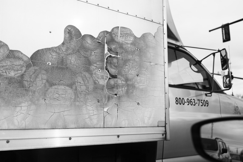 Weathered Metal Reflection