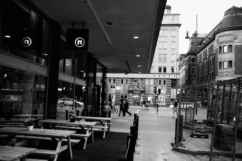 Urban Evening Stillness