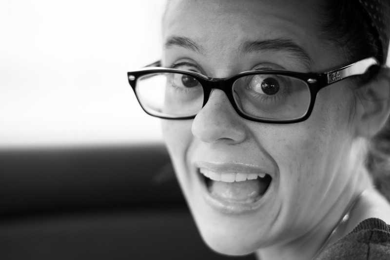 Excitement Captured in Monochrome