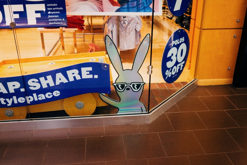 Whimsical Storefront Encounter