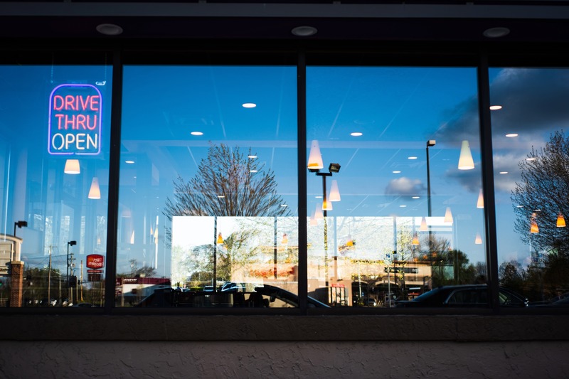 Reflections of an Open Drive-Thru