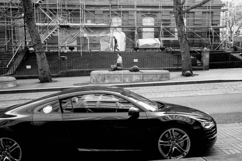 Urban Contrast in Monochrome