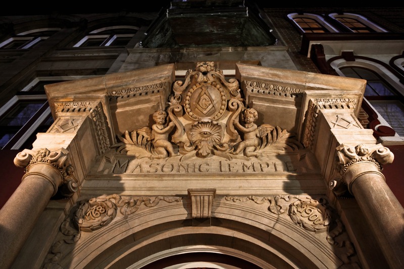 Majestic Masonic Entrance