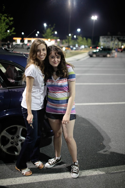 Nighttime Friendship Portrait