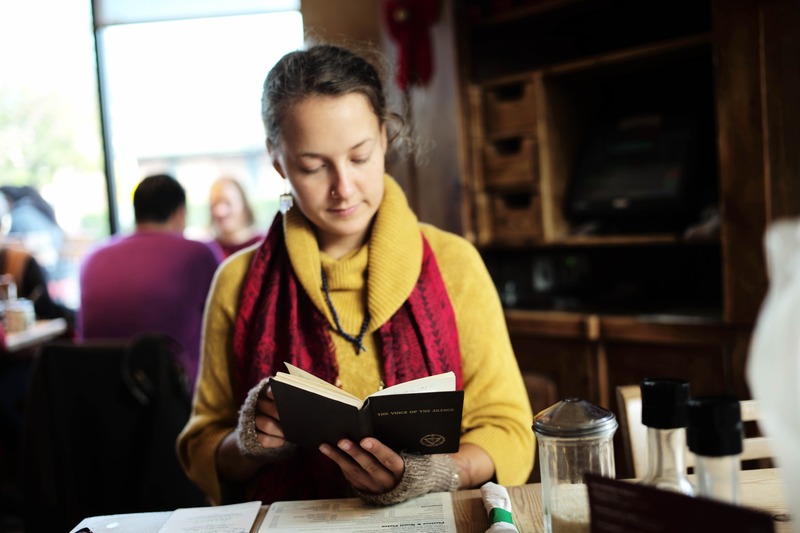 Quiet Moments in a Café