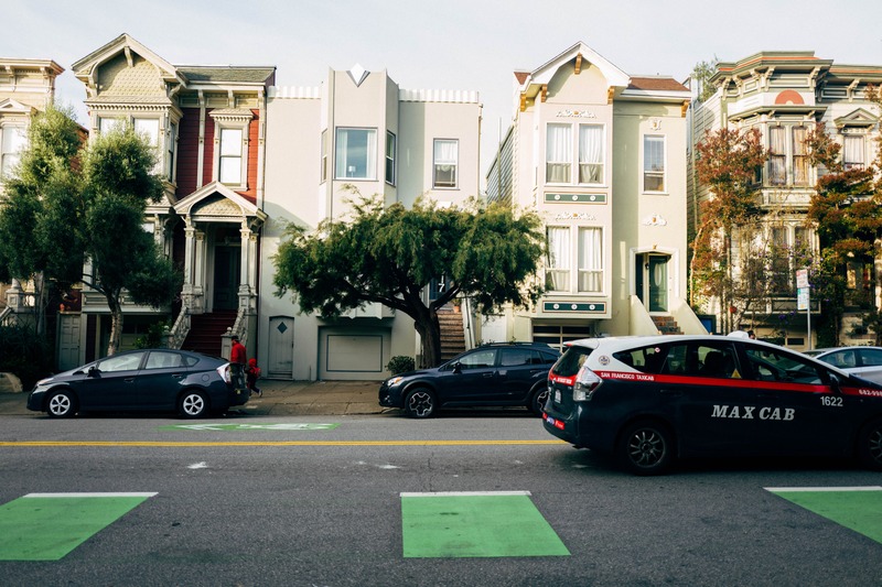 Urban Contrast in San Francisco
