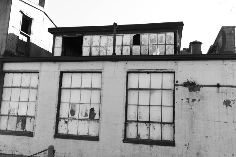 Weathered Industrial Facade