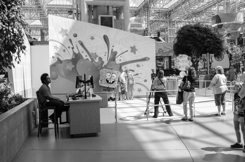 A Moment in Black and White