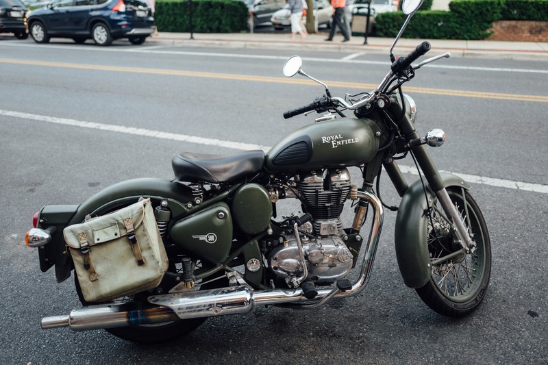 Vintage Ride on the Street