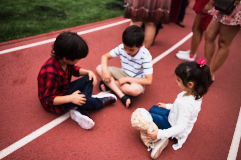 Childhood Moments on the Track