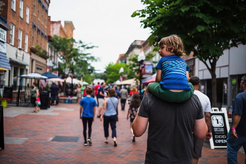 Urban Stroll with Joy