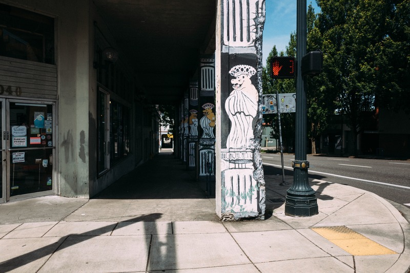 Urban Art and Shadow Play